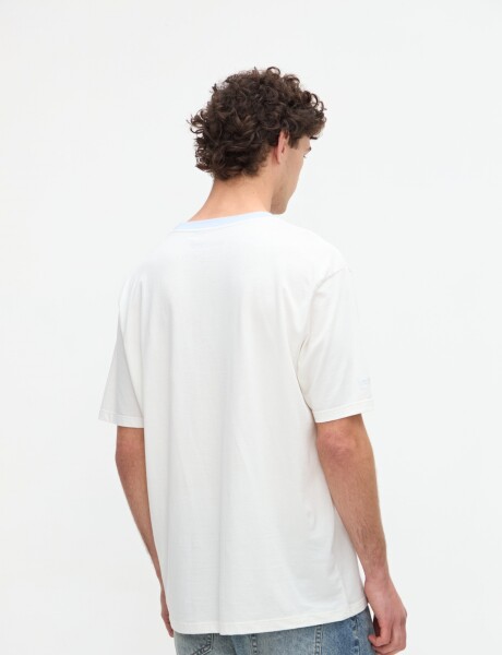 Remera Jay Off white