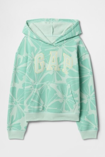Canguro Logo Gap Niña Aqua Floral