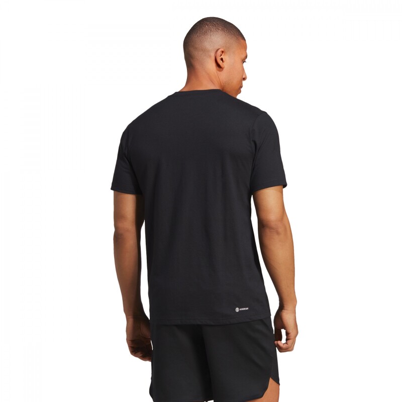 Camiseta Train Essentials Feelready de Hombre Negro