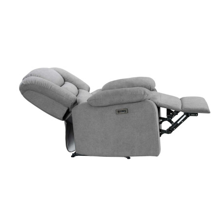 RECLINER ELÉCTRICO TELA GRIS MARSELLA II
