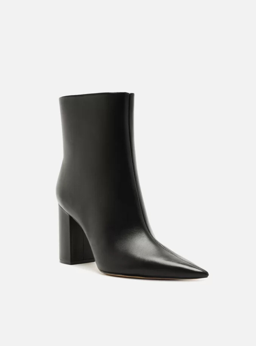 Bota de cuero Lupe - Negro 