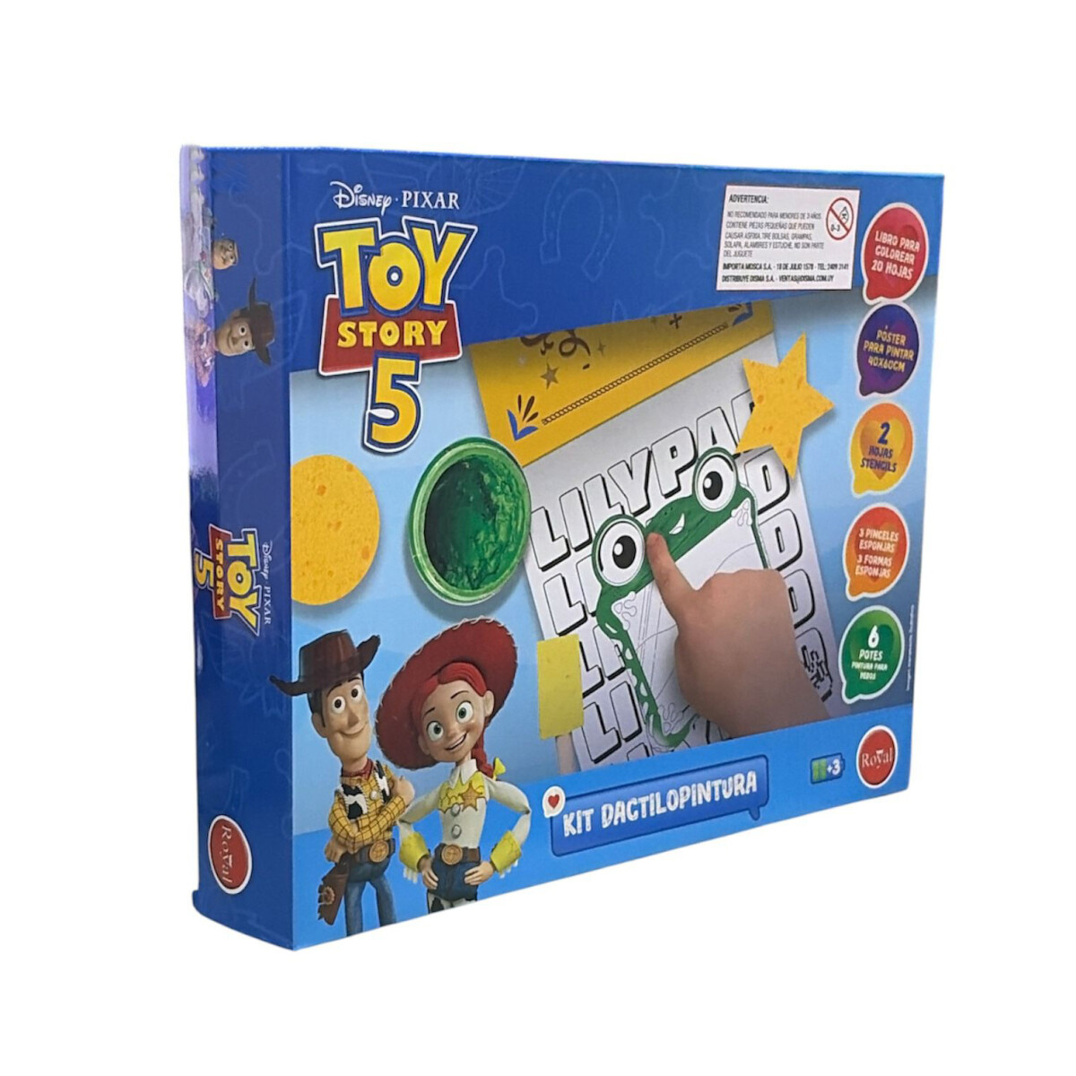 Kit Dactilopintura Toy Story 5 