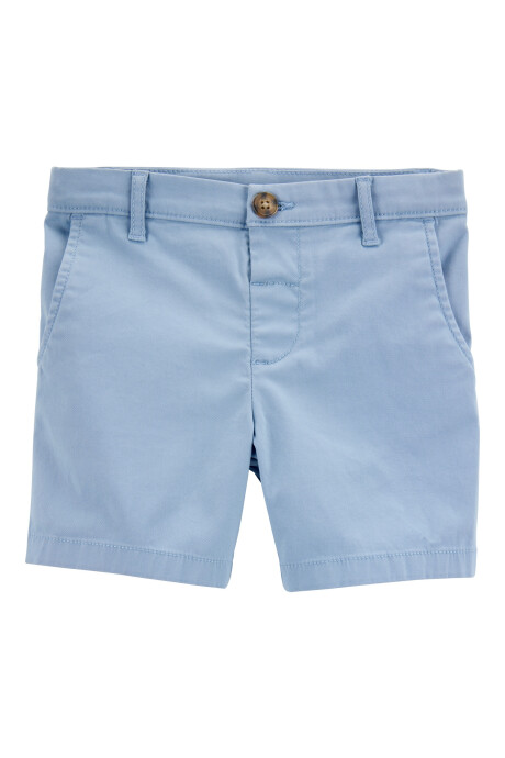 Bermuda de sarga elastizada, azul Bermuda de sarga elastizada, azul