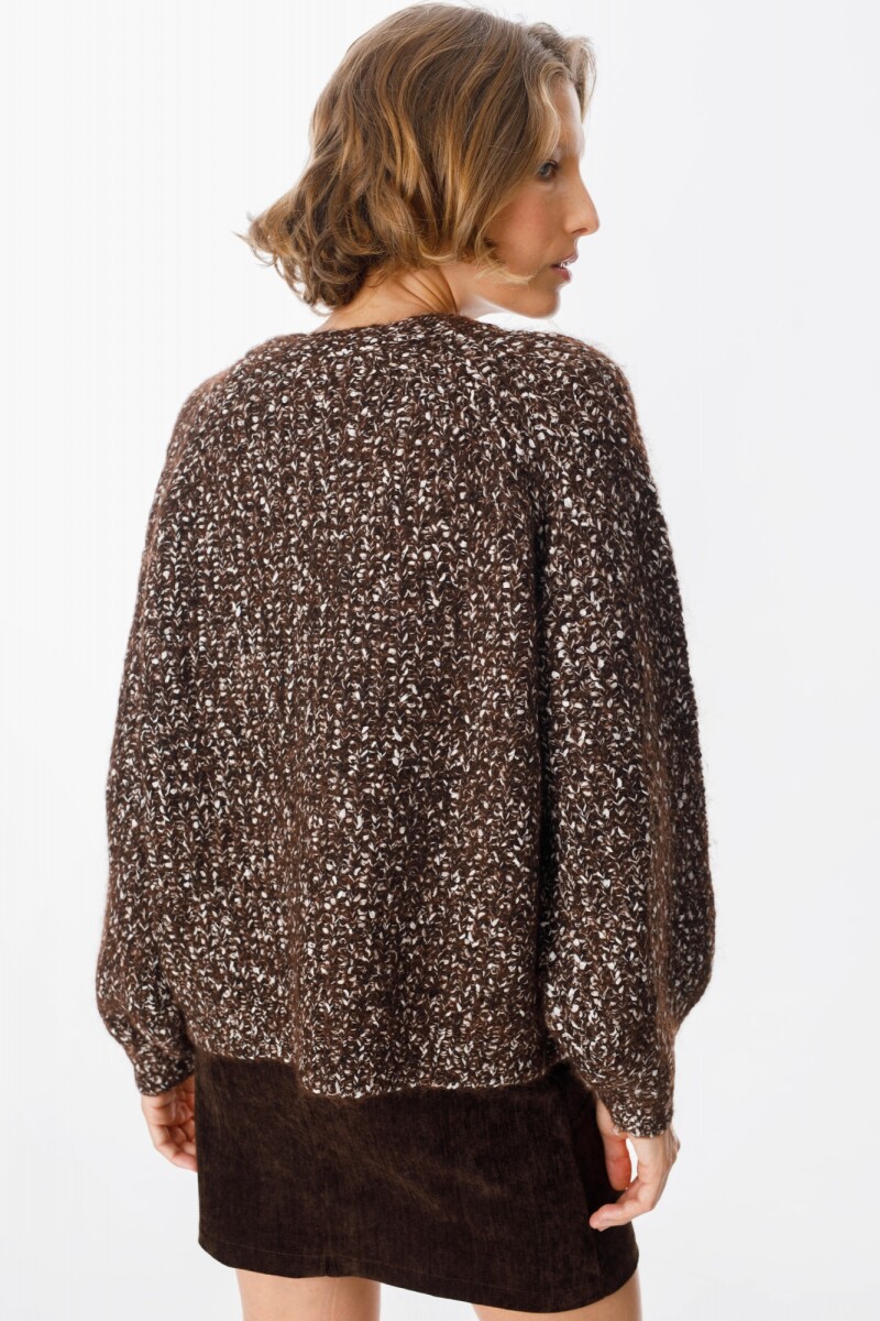 Saco Matiz Chocolate/Crudo