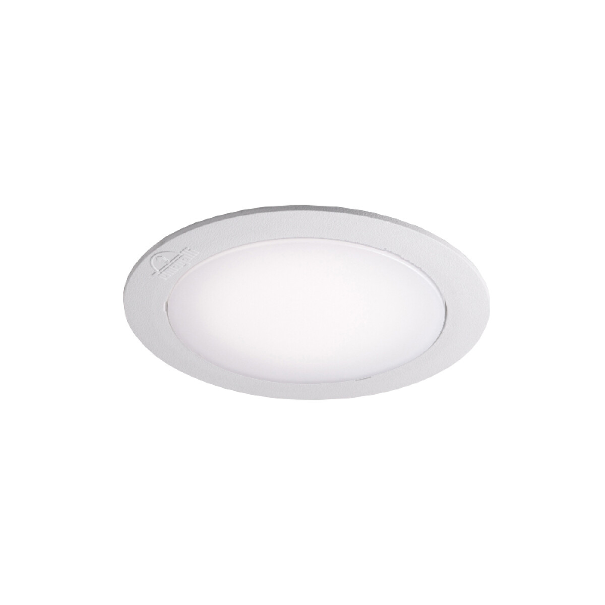 Luminaria embutir para techo blanca 10W cálida Ø160mm IP55 - FL0979 