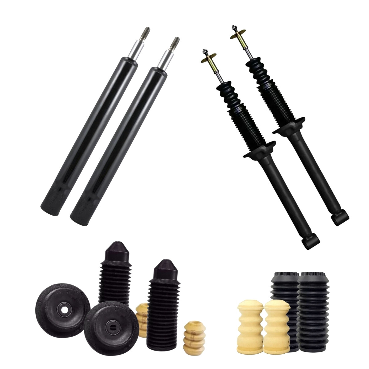 KIT SUSPENSION DELANTERA + TRASERA 