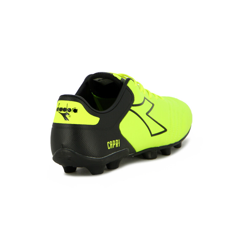 Diadora Capri Futbol Md M Amarillo Fluo-negro Amarillo Fluo-negro
