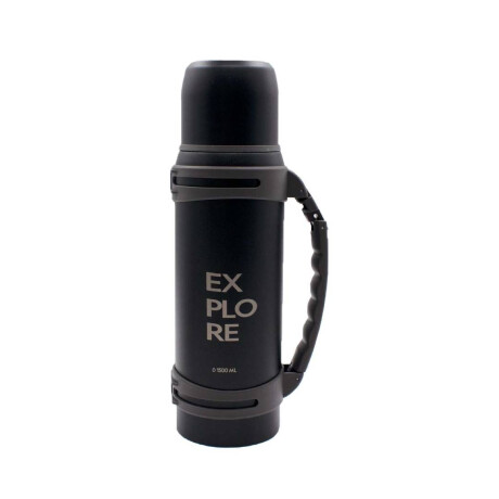 Termo National Geographic Con Asa 1.5 Lts Negro