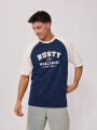 T-SHIRT ERNEUS RUSTY Navy