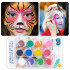 Kit de pinturas para rostro 12 pinturas y pincel Kit De Pinturas Para Rostro 12 Pinturas Y Pincel