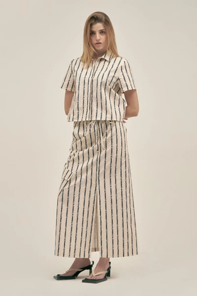 AMELIE SKIRT Floral Stripe