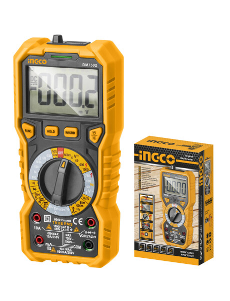 Tester Multimetro Digital Ingco True RMS 1000V Tester Multimetro Digital Ingco True RMS 1000V