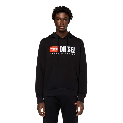 S-Ginn-Hood-Div - Hombre Black