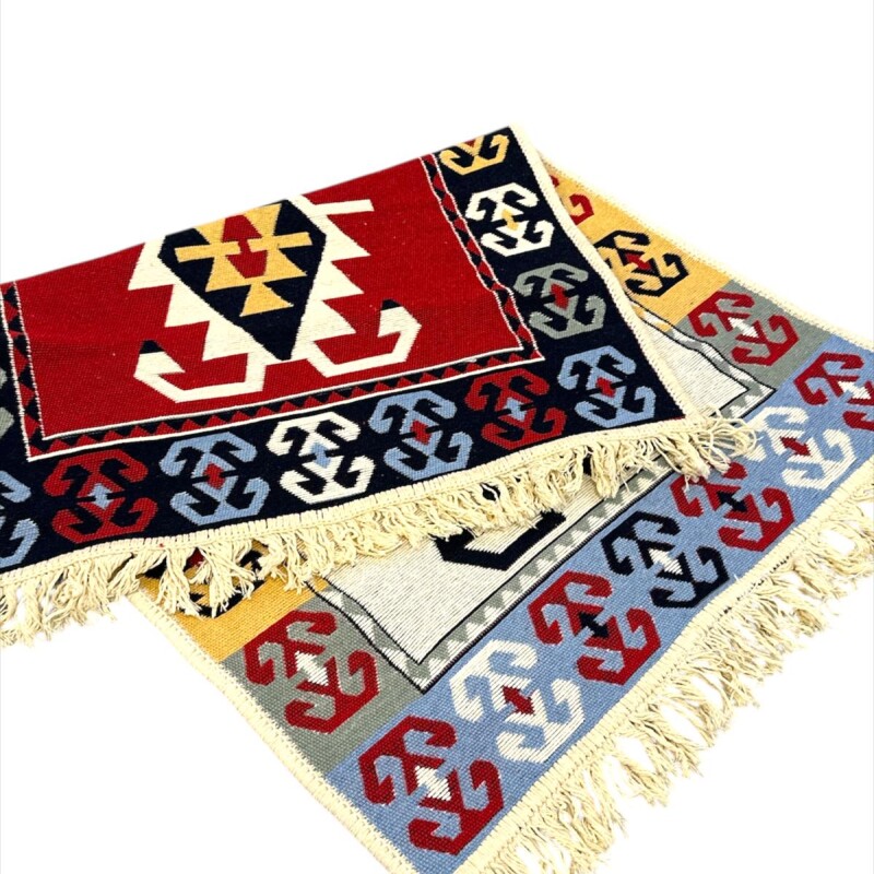 Alfombra boho 90x60 cm 21 Alfombra boho 90x60 cm 21