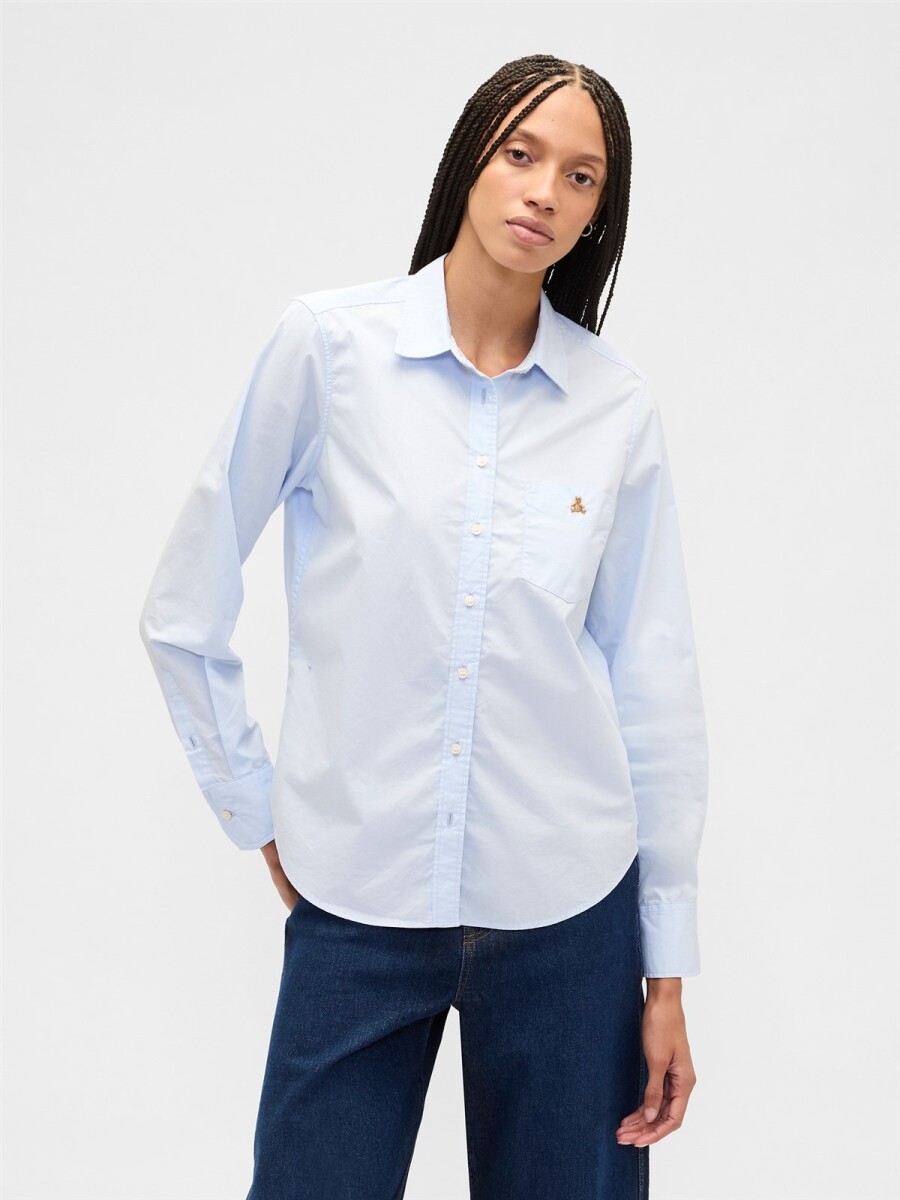 Camisa Brannan Mujer - Blue Crystal 