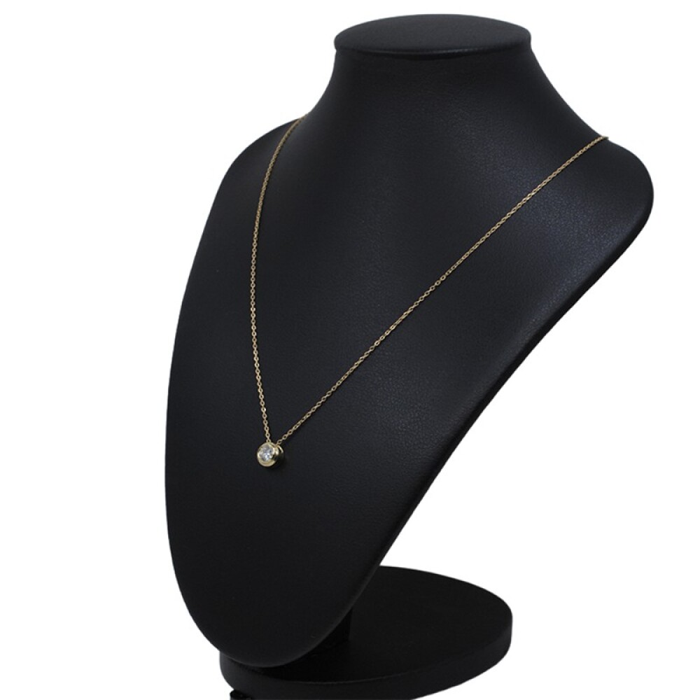 Dije En Oro 18K Amarillo Con Brillante Dije En Oro 18K Amarillo Con Brillante