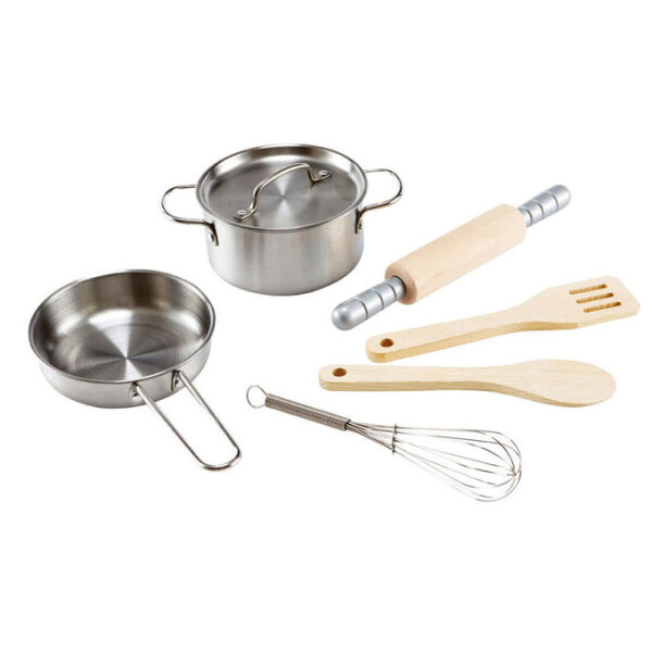Set de utensillos de cocina madera y metal HAPE chef Set de utensillos de cocina madera y metal HAPE chef