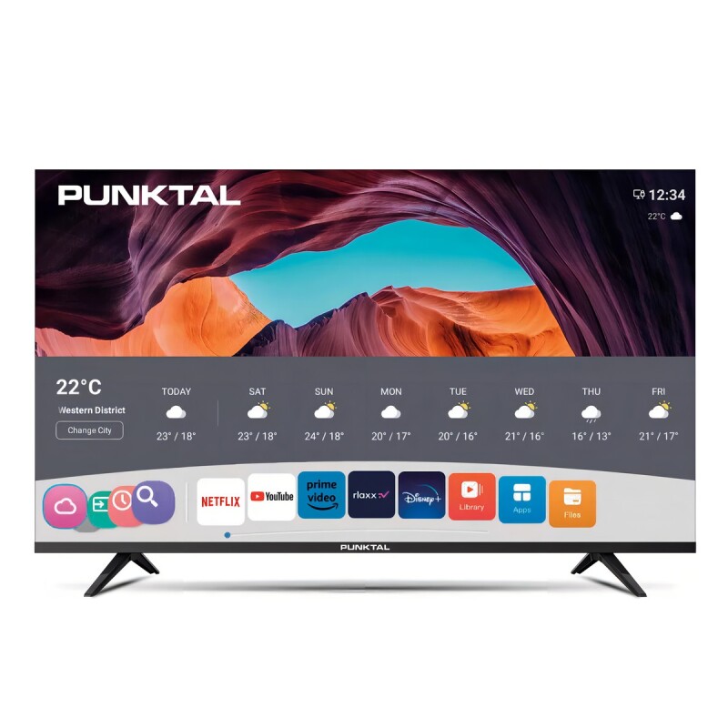 Televisor Led Smart Tv 50 Punktal Pk-50 Wos 4k Bluetooth Televisor Led Smart Tv 50 Punktal Pk-50 Wos 4k Bluetooth