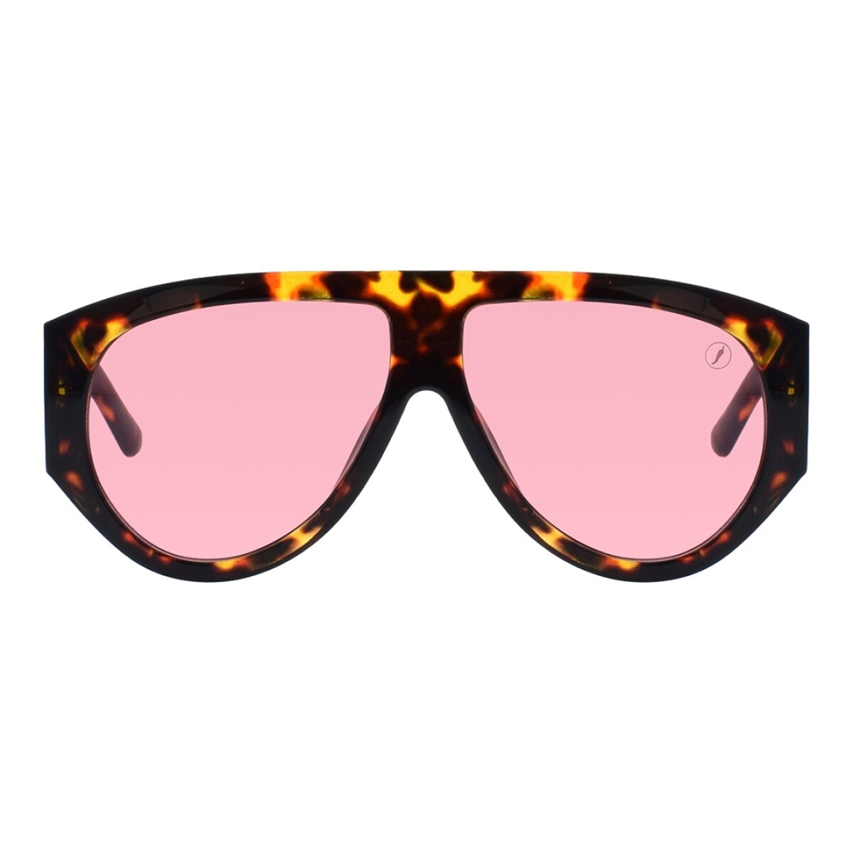 Lentes de Sol Chilli Beans Liverpool - Animal Print - Rosa 