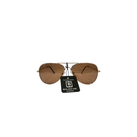 Lentes De Sol Solido Inc Holanda SLD1724 Polarizados UV400 Para Uso Urbano Marrón-Marrón