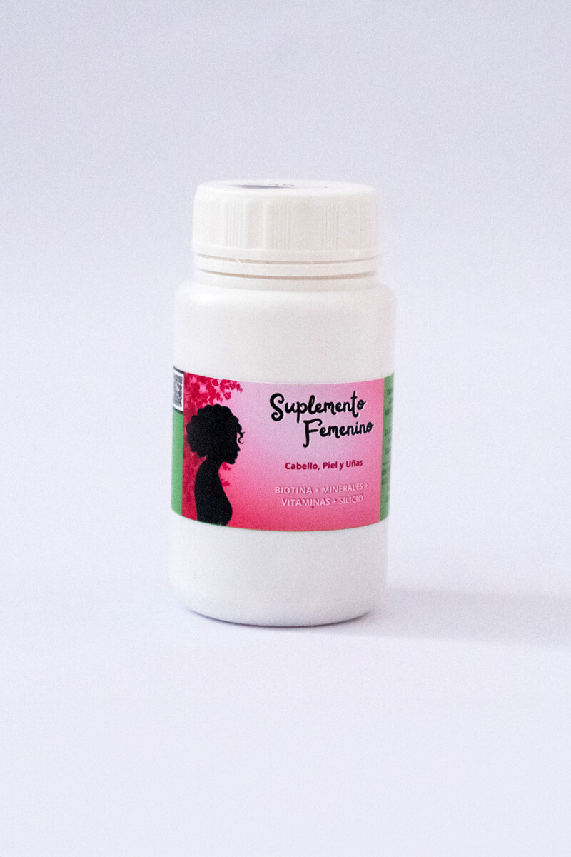 Suplemento Femenino (Biotina, Silicio, Vitaminas y Minerales) · 30 caps Suplemento Femenino (Biotina, Silicio, Vitaminas y Minerales) · 30 caps
