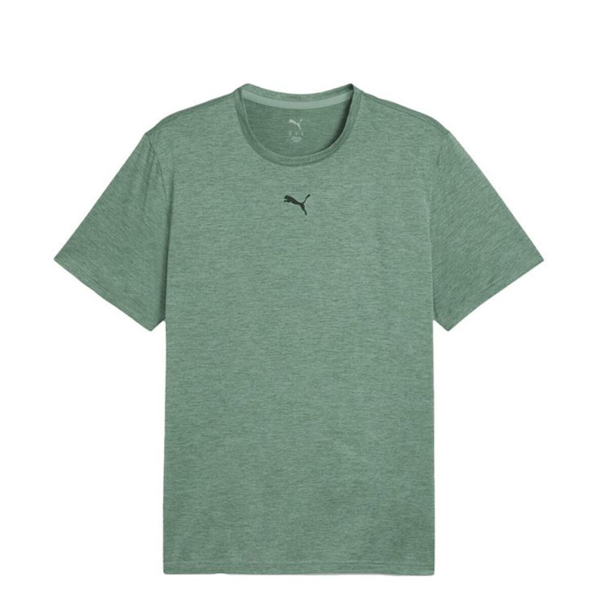 Remera de Hombre Puma Essentials Heather Cat Puma - Verde 