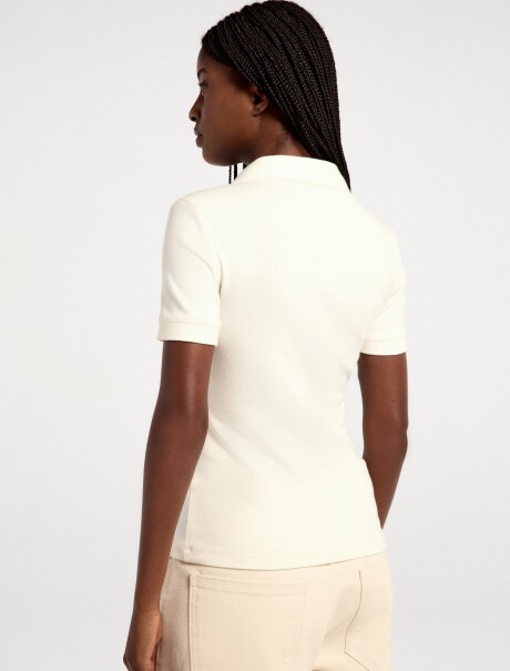 POLO DE MANGA CORTA BLANCO