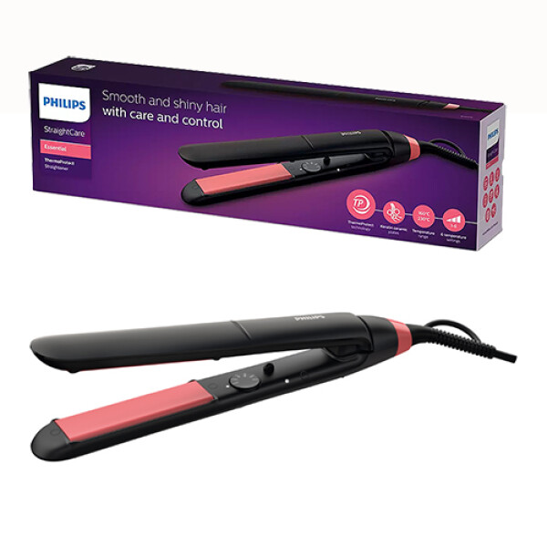 PLANCHA DE PELO PHILIPS BHS 376 Placas Ceramica-Keratina Sin color