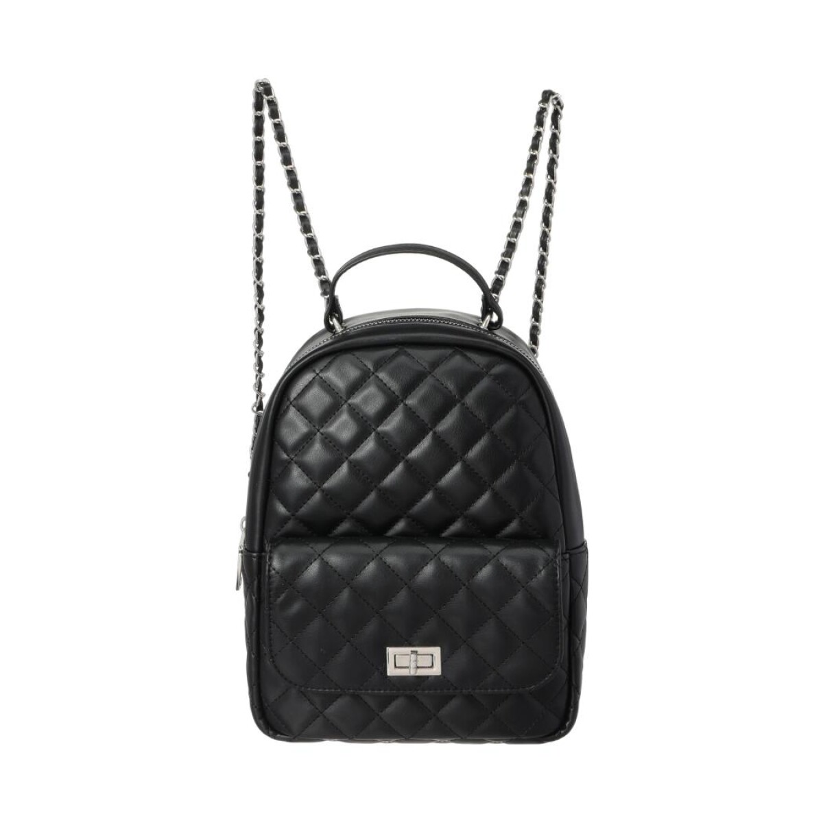 Mochila rombo - negro 