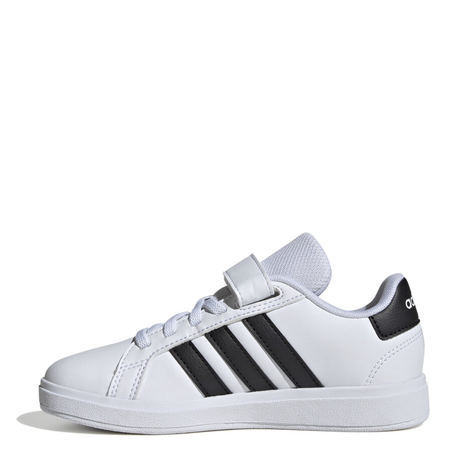 Championes Infantiles Adidas Grand Court 2.0 Blanco - Negro
