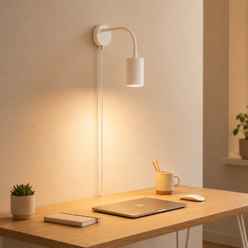 ARTEFACTO DE ADOSAR EN PARED BOLD Luminaria De Pared Bold Orientable Blanco