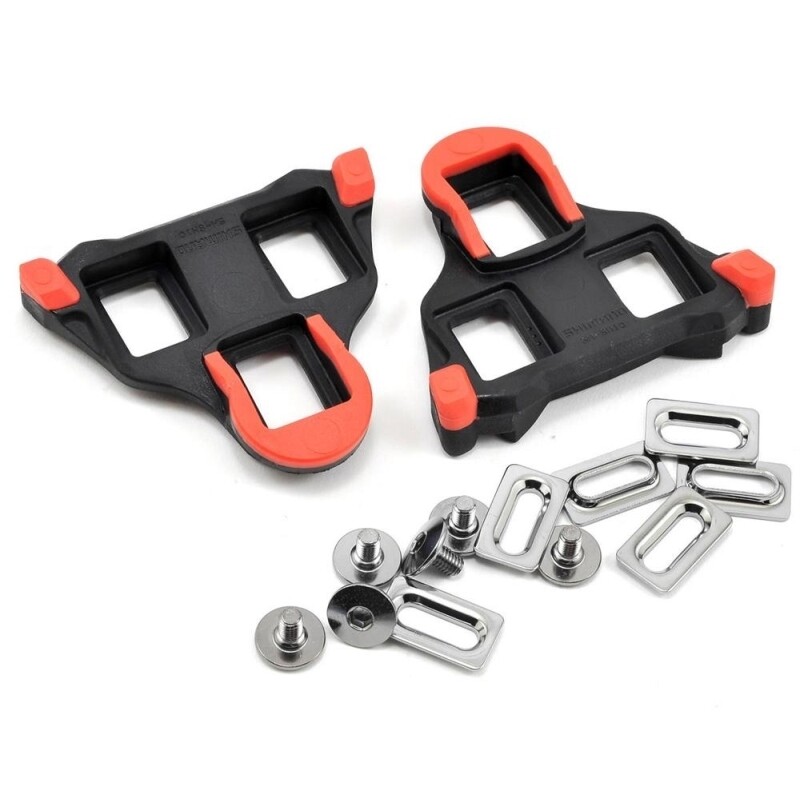 Traba Pedales Ruta Shimano Sh10 ( Flotante Roja ) Traba Pedales Ruta Shimano Sh10 ( Flotante Roja )
