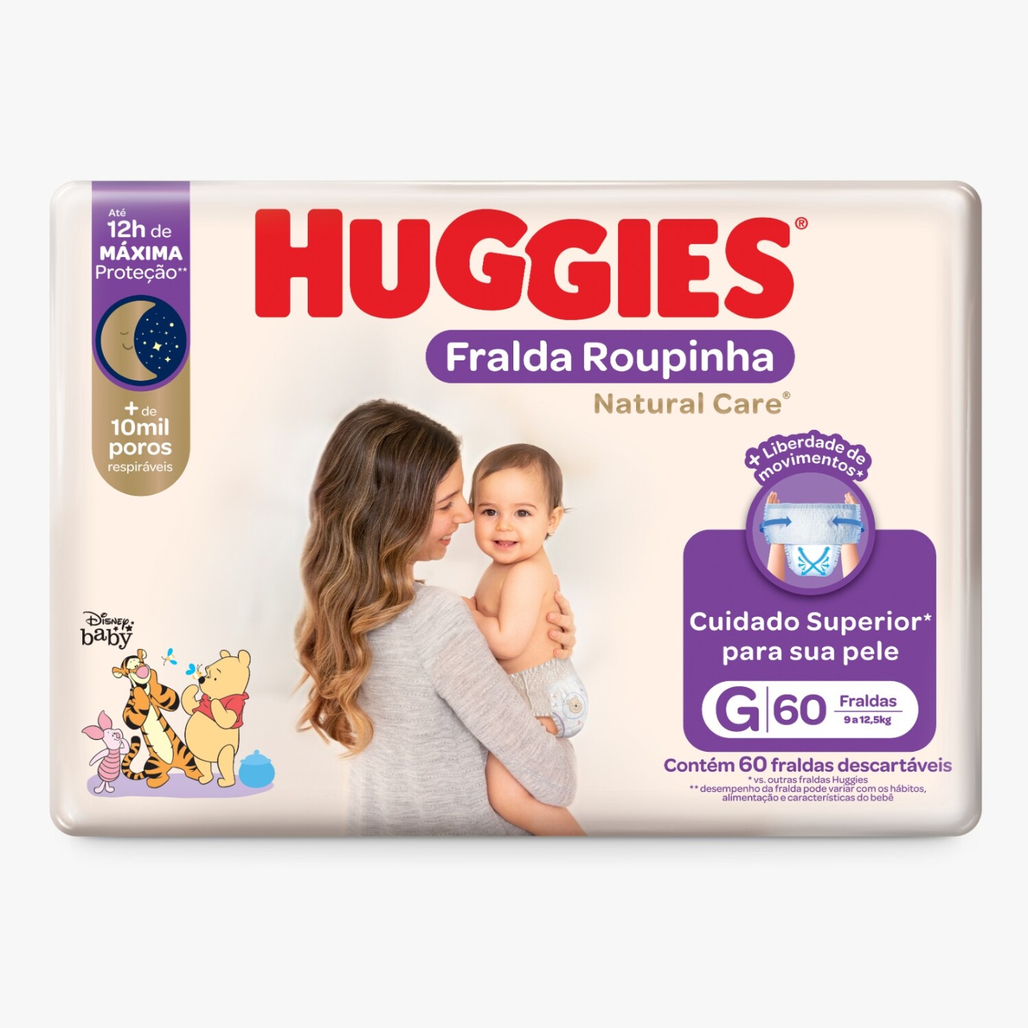 Caja De Toallitas Humedas Para Bebés, Natural Care, Huggies. (17