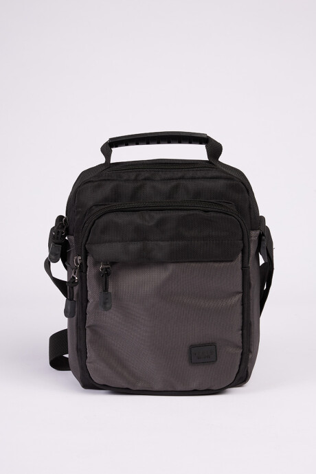 BANDOLERA RONAN DIXIE Negro/gris