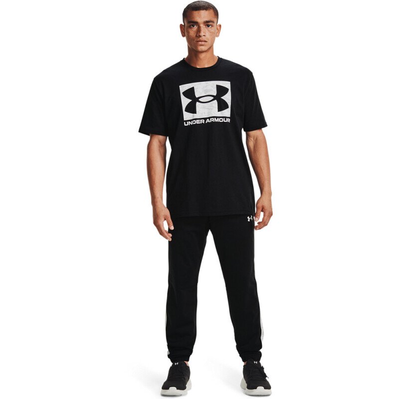 UA ABC CAMO BOXED LOGO SS-BRN BLK-001
