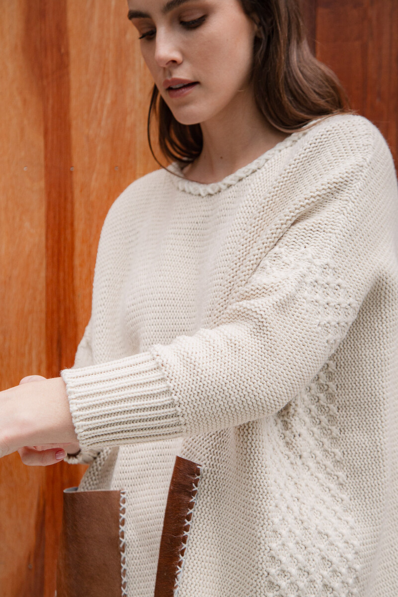 Sweater Jinete Crudo/Camel