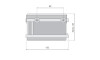 Soportes de papel higienico 150x51mm Soportes De Papel Higienico 150x51mm