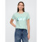 V-GAP SS CLSC TEE AQUA GLASS