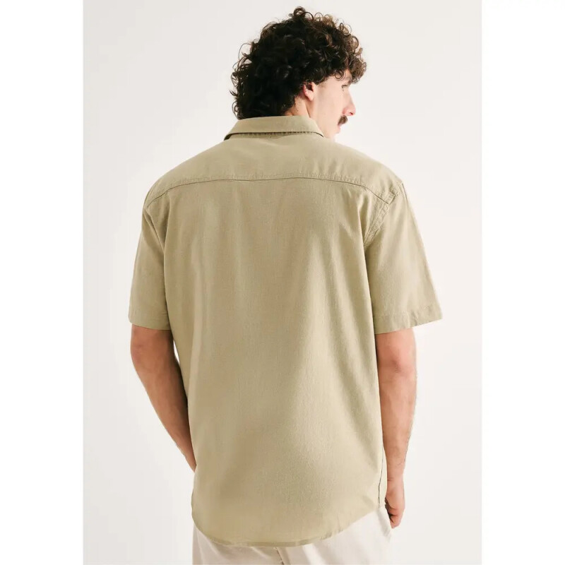 CAMISA MM MASC OLIVA CLARO