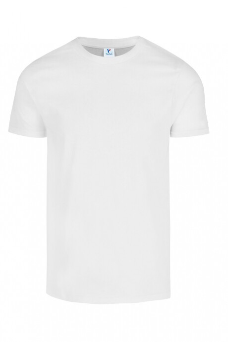 Camiseta a la base peso medio Blanco