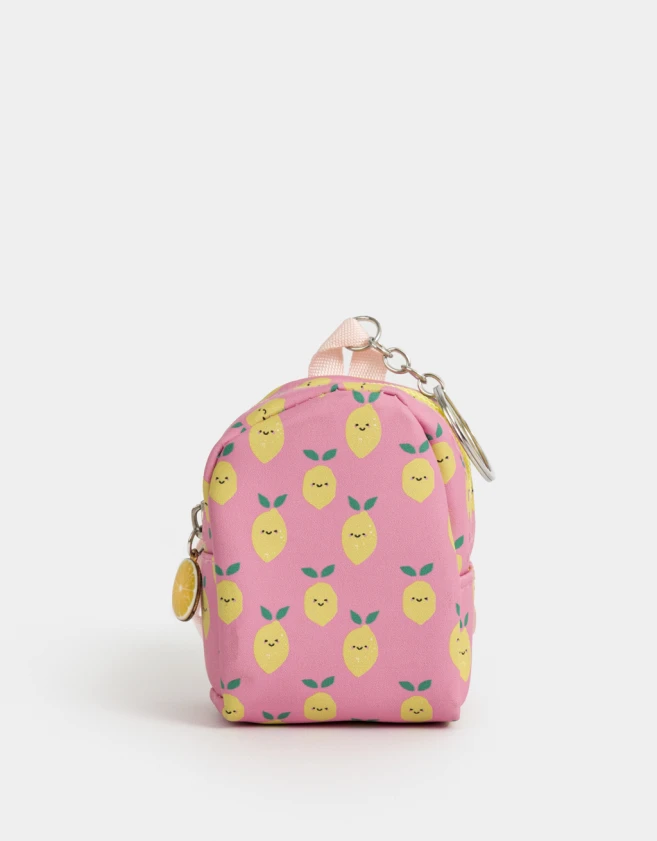 Llavero Mochila Llavero Y Charm Mochila Estampada - Combinacion Multicolor