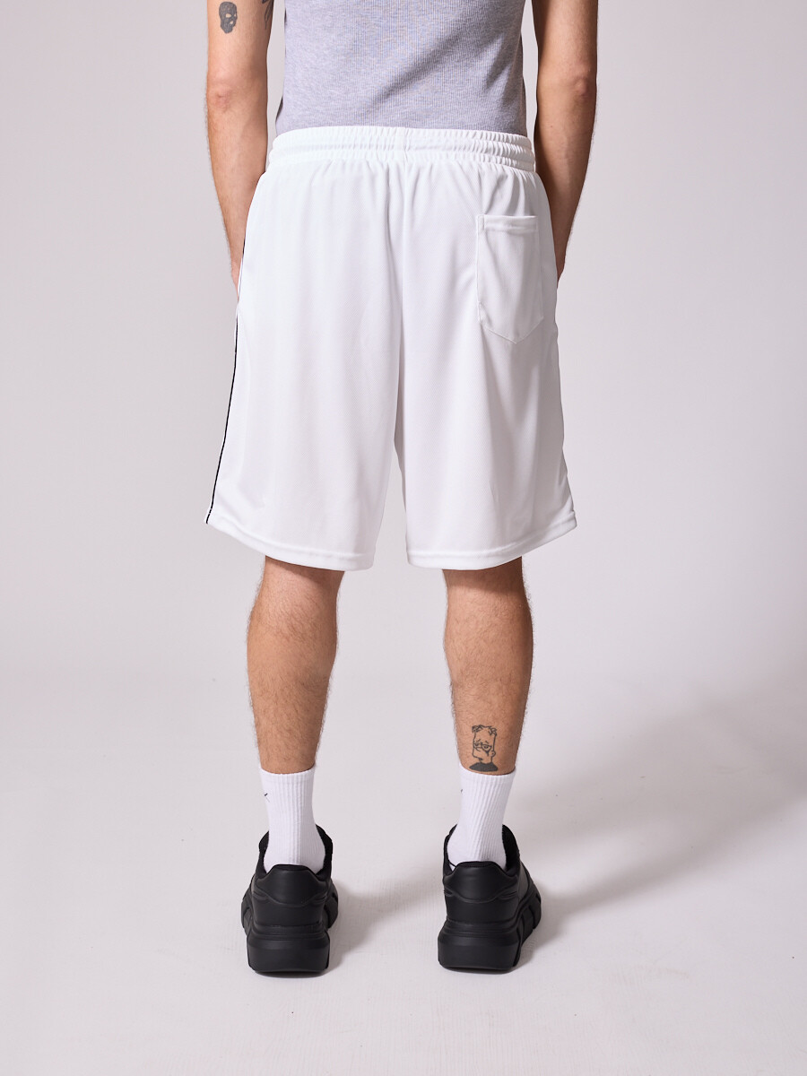 SHORT BASKET VONO DIXIE Blanco