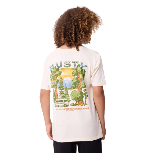 Remera Rusty Lungud Niño - Blanco Remera Rusty Lungud Niño - Blanco