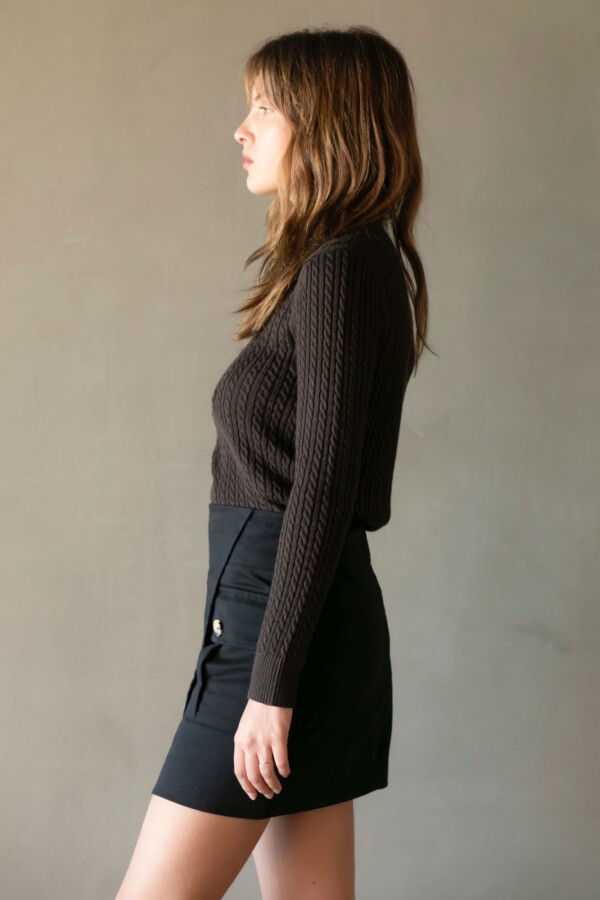 Falda Ethna Negro
