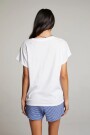 REMERA VINTAGE JERSEY Blanco