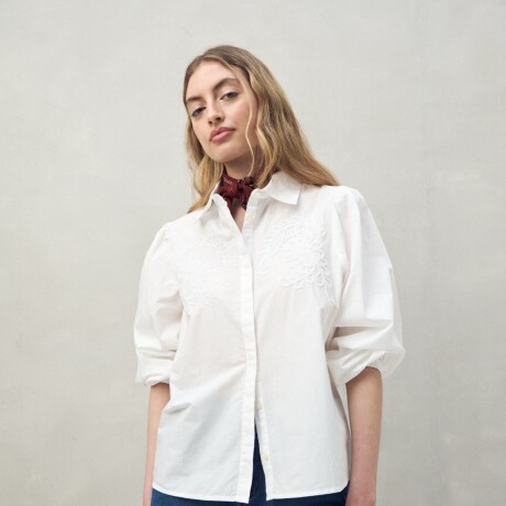 CAMISA CORDEL Blanco