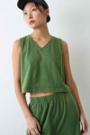 Top Dulce Verde Gastado
