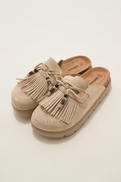 Suecos Katto Beige Claro