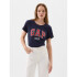 V-FRCH GAP ITALY CITY TEE NAVY UNIFORM