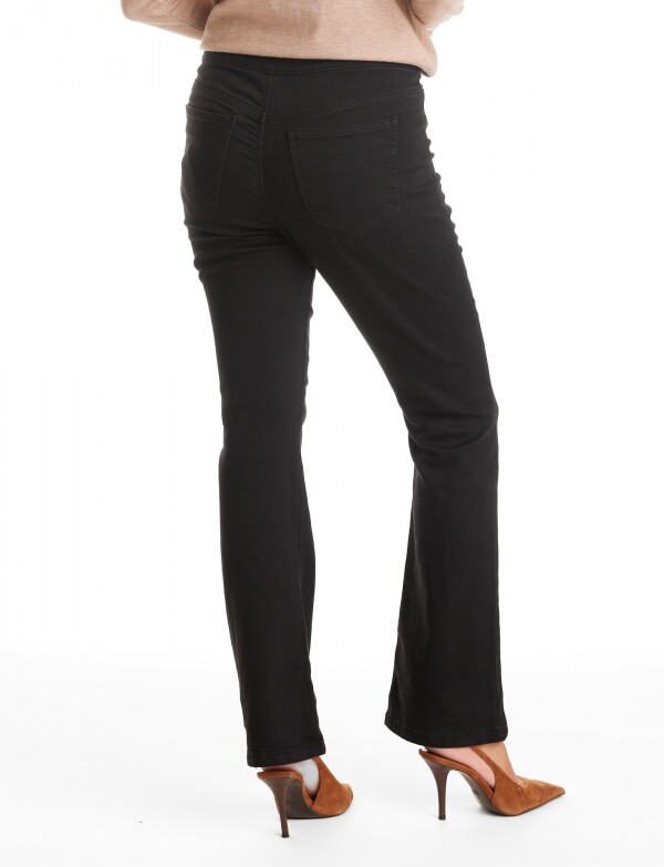 Jegging Bootcut NEGRO